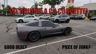 I Bought The Cheapest 1998 Chevrolet Corvette C5 On Earth [upl. by Aidyl]