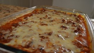 Meaty Cheesy Lasagna  How to make Lasagna Quicker [upl. by Oba837]