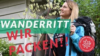 Wanderritt unsere Packliste [upl. by Philipines]