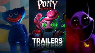 Poppy Playtime  TRAILERS Capitulo 1 2 3 Project Playtime  Nintrend [upl. by Ramhaj]