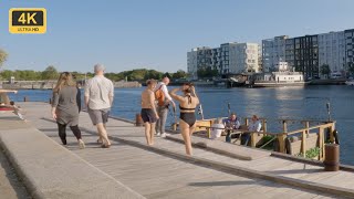 ⁴ᴷ Copenhagen Denmark Summer at Sluseholmen by the water [upl. by Fagen]