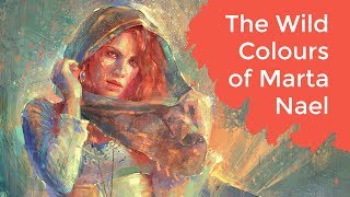 How to Use COLOURS like Marta Nael  Vibrant and Inspiring Paintings [upl. by Ado461]