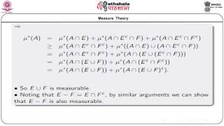 Lebesgue measurable sets and their properties MAT [upl. by Powe]