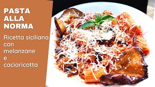 Pasta alla norma con melanzane fritte [upl. by Dranreb924]