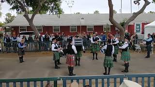 Upland Highland Pipe Band Costa Mesa 2023 Grade V QMM [upl. by Servetnick]