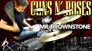 Guns N Roses  Mr Brownstone  Drum Cover  MBDrums [upl. by Weingartner547]