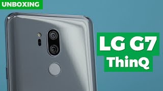 LG G7 ThinQ Unboxing y primeras impresiones [upl. by Wenger]