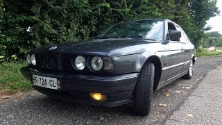 BMW E34 524  quotLe retour tant attendu  ou pasquot  Horssérie 2 [upl. by Clive]