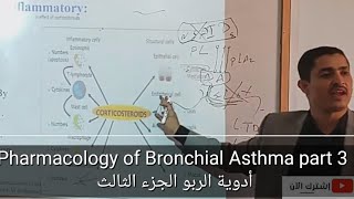 Pharmacology of Bronchial asthma part 3 الادوية المستخدمة في الربو الجزء 3 [upl. by Najram]