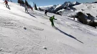 Skiurlaub 2018 Flachau  Snow Space Salzburg  Ski amade GoPro Hero 6 [upl. by Eidoow]