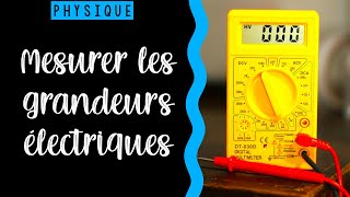 ⚡️MESURER LES GRANDEURS ELECTRIQUES MULTIMETRE AMPEREMETRE VOLTMETRE OHMMETRE [upl. by Lars]