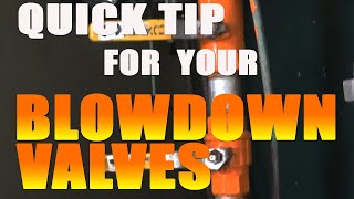 Boiler Blowdown Valves  Boiler Room Tips [upl. by Hatfield]