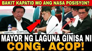 KAKAPASOK LANG MAYOR PILIT NG PINAGTATAKPAN ANG KAPATID SA MGA TRANGSAKSYON NAGAGANAP SA LUGAR [upl. by Ecirrehs625]