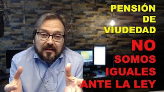 Pensión de viudedad Unos sí otros no [upl. by Ayal]