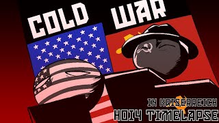 Hoi4 Kaiserreich Timelapse  Kaiserreich to OTL Cold War [upl. by Elena]