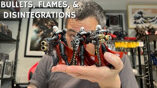 Unboxing amp Review of JoyToy x Warhammer 40K Sisters of Battle Adepta Sororitas Retributors [upl. by Aehsrop]