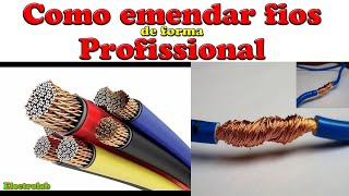 Aprenda os segredos de como emendar fios para eletrônica [upl. by Ronaele]