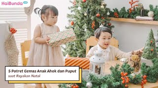 5 Potret Gemas Anak Ahok dan Puput saat Rayakan Natal [upl. by Kries380]