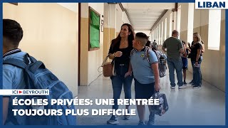 Écoles privées une rentrée toujours plus difficile [upl. by Holle281]