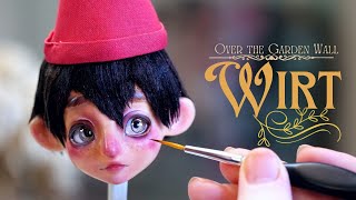 Creating Wirt relaxing  Over The Garden Wall Custom Doll [upl. by Weikert463]