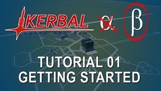 Kerbal Space Program 090 CareerSandbox Tutorial 01  Getting Started [upl. by Anirb]