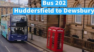 Our bus broke down  Bus 202 Huddersfield to Dewsbury  March 2024 [upl. by Cailean]