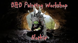 DampD Monster Painting Tutorial  How to Paint a Nothic Miniature  Quick Guide [upl. by Aisnetroh]