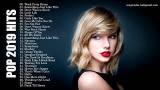 POP HITS 2019  Ed Sheeran Adele Shawn Mendes Maroon 5 Taylor Swift Charlie Puth Sam Smith [upl. by Dnamra]