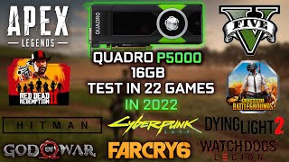 Nvidia Quadro P5000  Gaming On Quadro 2500 GPU  Can it Game🤔 2022 [upl. by Thelma460]