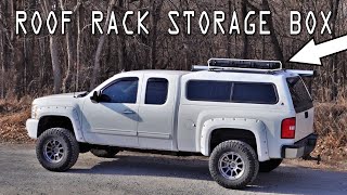 Easy Roof Rack Storage Box For Truck Camping [upl. by Berners]