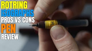 Rotring Isographs Pros VS Cons Pen Review [upl. by Uriiah50]