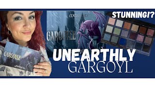 Lets Play With The New UNEARTHLY COSMETICS GARGOYLE PALETTE [upl. by O'Grady]