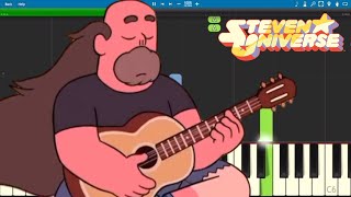 Steven Universe  Escapism  EASY Piano Tutorial  2019 Finished Version [upl. by Zehe849]