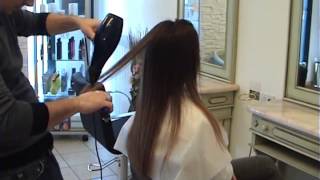 PIEGA a phon per LISCIARE i capelli Il brushing [upl. by Means]