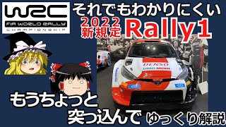 【ゆっくり解説】それでもわかりにくいWRC RALLY1規定、もうちょっと調べてみた [upl. by Anitnegra]