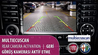 REAR CAMERA ACTIVATION WITH MULTIECUSCAN [upl. by Dnaltroc]