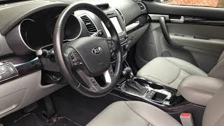 2014 Kia Sorento SX AWD Review [upl. by Vez654]