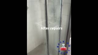 Old Elegant Shower Screen 3 Door Repair [upl. by Lindly]