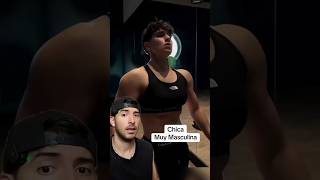 Chica Muy Masculina En El Gym fitness gym viral [upl. by Freiman]