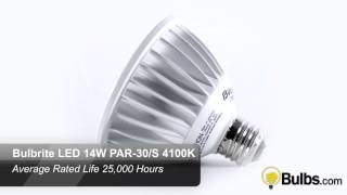 Bulbrite LED 14W PAR30S 4100K [upl. by Luar]