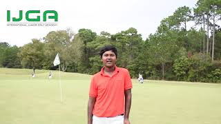 IJGA StudentAthlete Muhammad Zaini  Georgia PGA Junior Tour Bartram Trail [upl. by Nedaj]