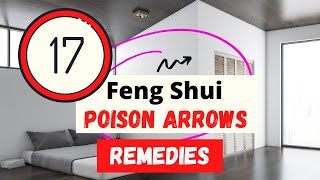 17 Feng Shui Poison Arrows Cures Inside Outside Home  Negative Sha Qi Remedies  Pointy Objects [upl. by Cher]