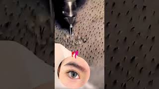 Eyebrow transplant植发 microblading 植眉 植睫毛 睫毛 眉毛 eyelashextensions [upl. by Merrie]