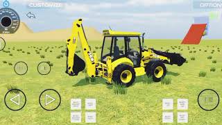 jcb new mod 2024  jcb 3dx loader new gameplay [upl. by Laro]