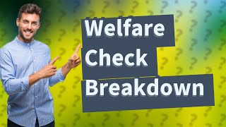 How much is a monthly welfare check in Ontario [upl. by Winona]