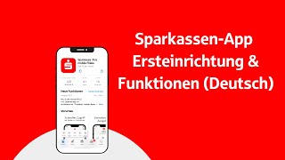 SparkassenApp Ersteinrichtung und Funktionen [upl. by Yddeg698]