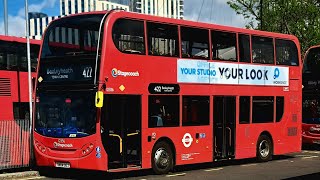 Route 422 FRV  Bexleyheath Shopping Centre  North Greenwich [upl. by Ingrim]