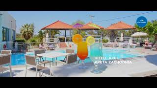 KRETA ZACHODNIA  Hotel Azul  GRECOS [upl. by Ritz]