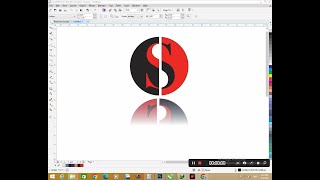 S logo in Corel Draw Corel Draw Tutorial logo logodesign coreldraw [upl. by Snook]