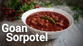 Goan Sorpotel  Sorpotel Masala Recipe [upl. by Nyrraf529]